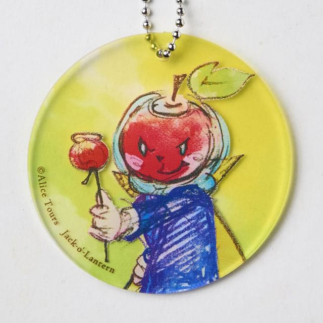 アクリルキーホルダー｜りんご飴A