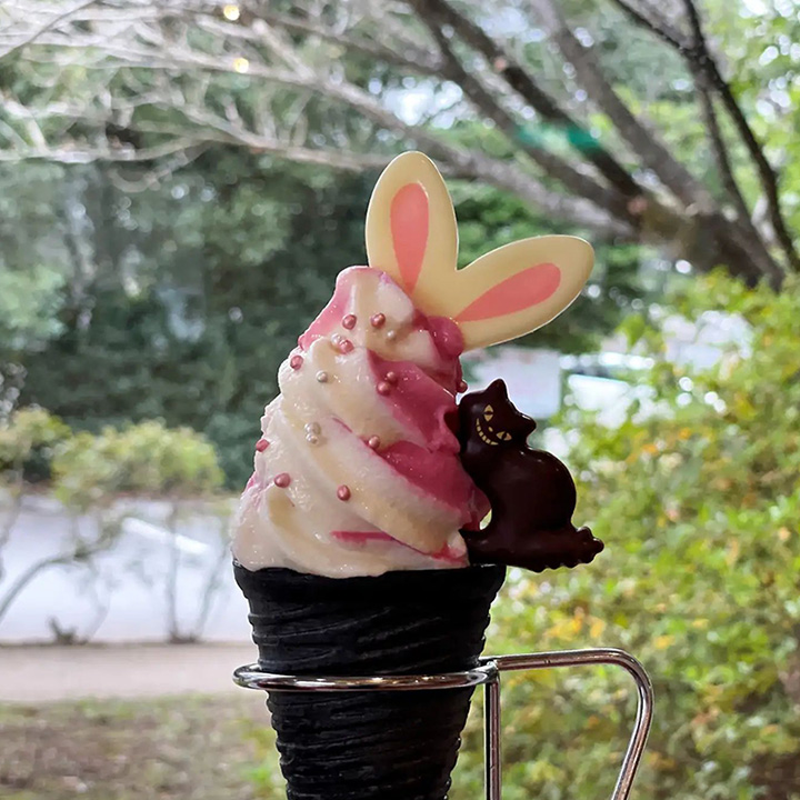 白うさぎのバラのミックスソフト