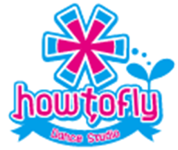 ダンススタジオhow to flyロゴ